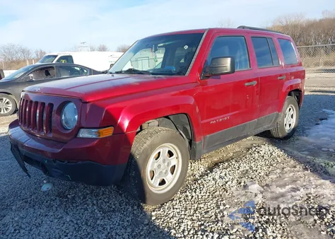 2015 Jeep Patriot Sport from USA, damaged, VIN 1C4NJPBA7FD377220